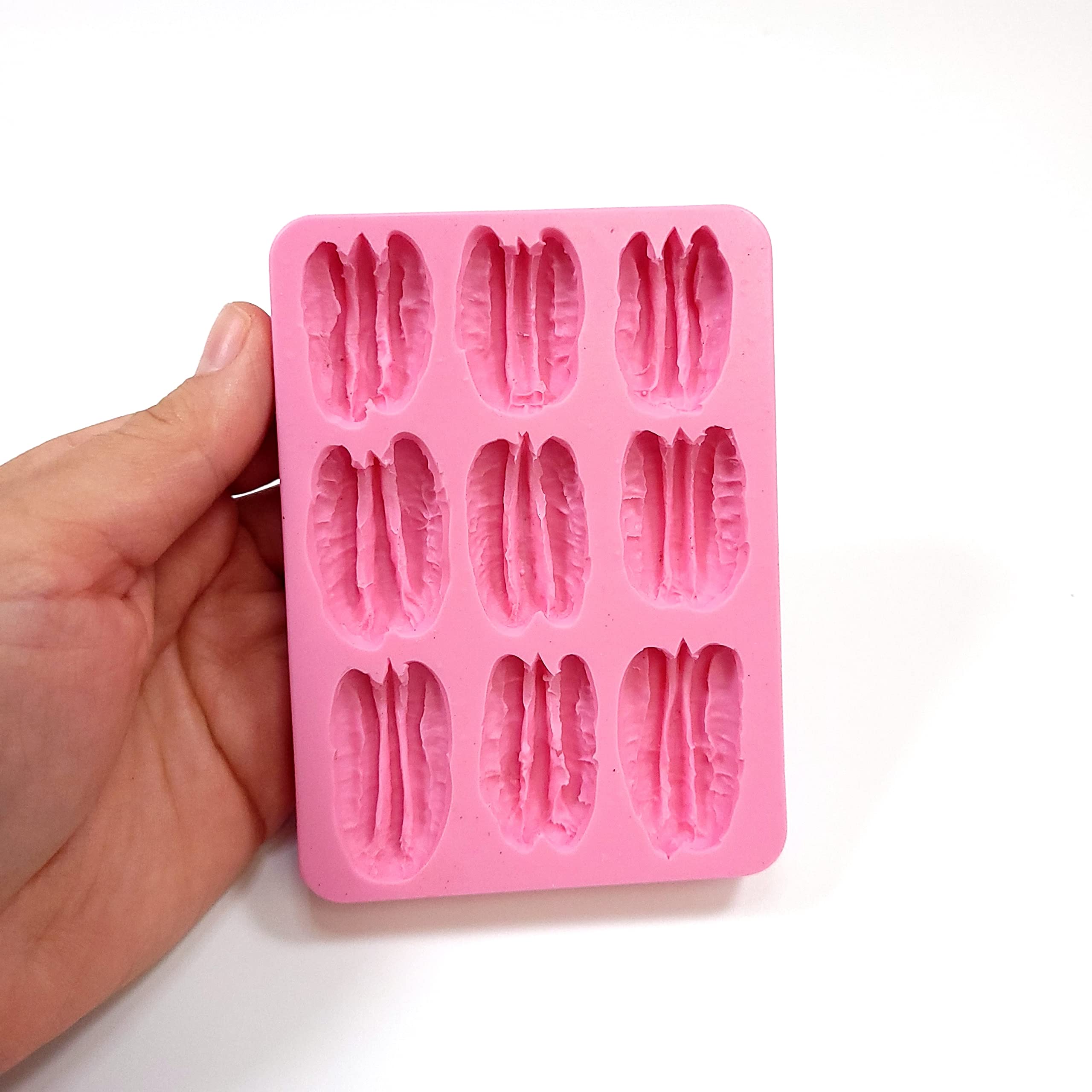 NC057 silicone pecan mold color variation note
