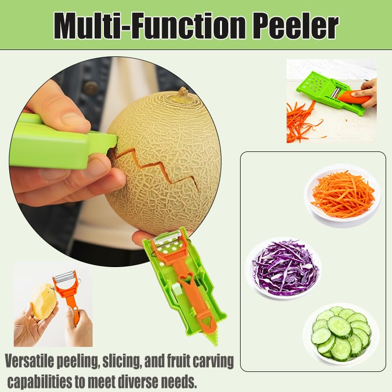 Pelador Multifuncional kitchenware with grater plate