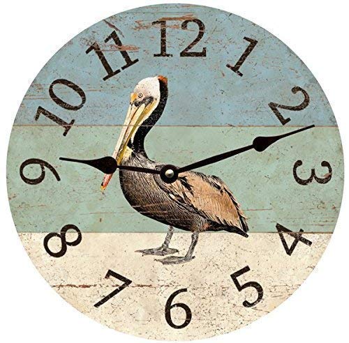 Pelican Beach Clock battery operated design