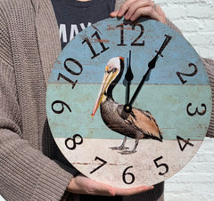 Made to order in the USA Pelican Beach Clock
