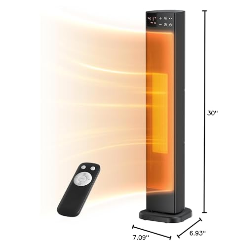 Pelonis four quiet settings high low eco fan black