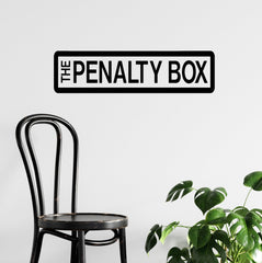 Black Matte hockey wall decor for boys room