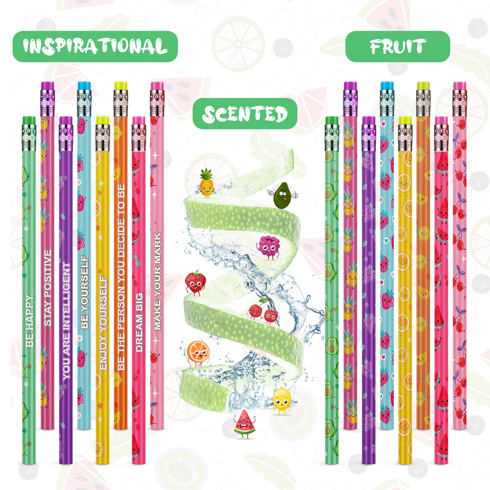 Bulk pack of 48 pencils for classroom use