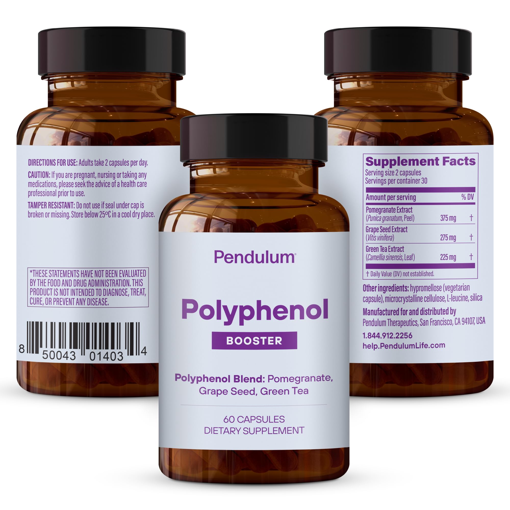 Pendulum Polyphenol Booster 60 Capsules