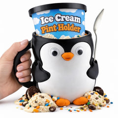 Penguin Ice Cream Pint Holder for 16 oz pints