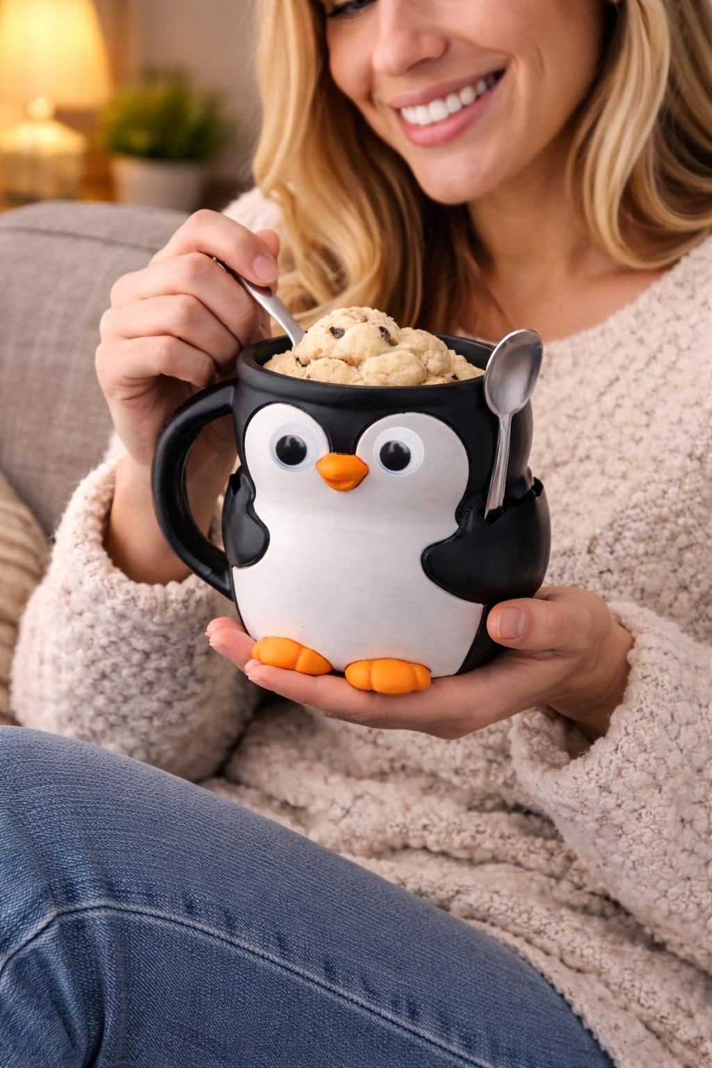 Durable reusable ice cream sleeve easy to wipe clean