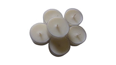 Peppermint Essential Oil Soy Wax Tealight 12 Pack tealight cup