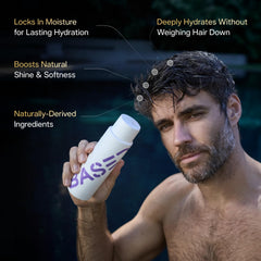 Peppermint oil and coconut oil formula for men