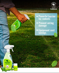 Indoor and outdoor use peppermint oil spray