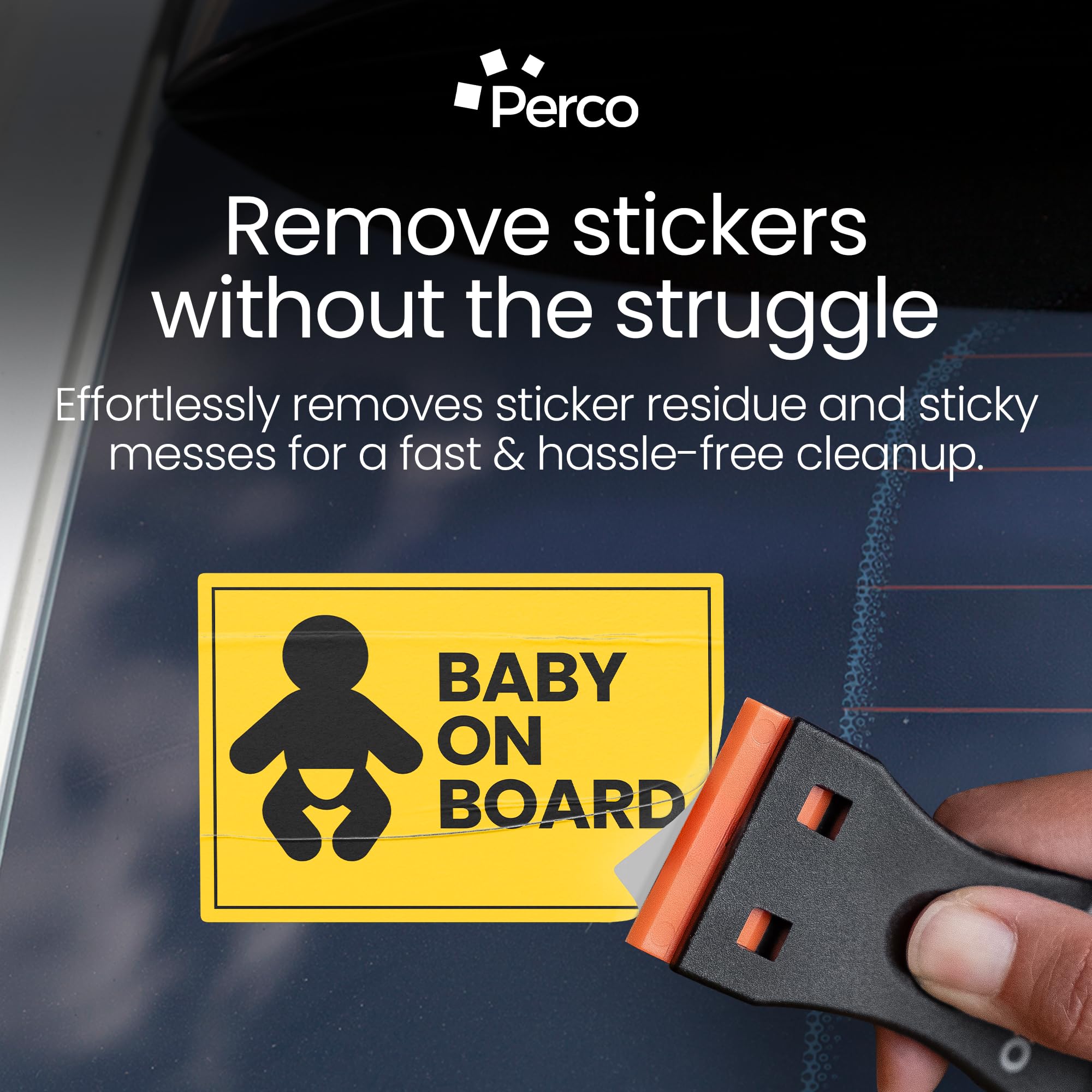 Perco Glue Off Adhesive Sticker Remover for automotive surfaces