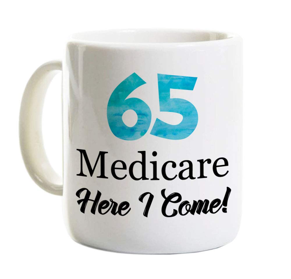 Perks and Recreation 65th Birthday Coffee Mug 11 ounce ceramic mug design printed on one side