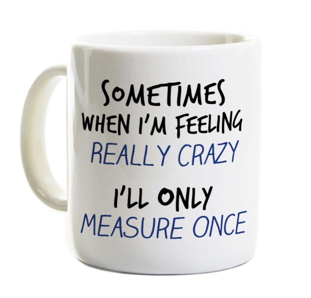 Perks and Recreation Unique Carpenter Woodworker Coffee Mug 11 oz