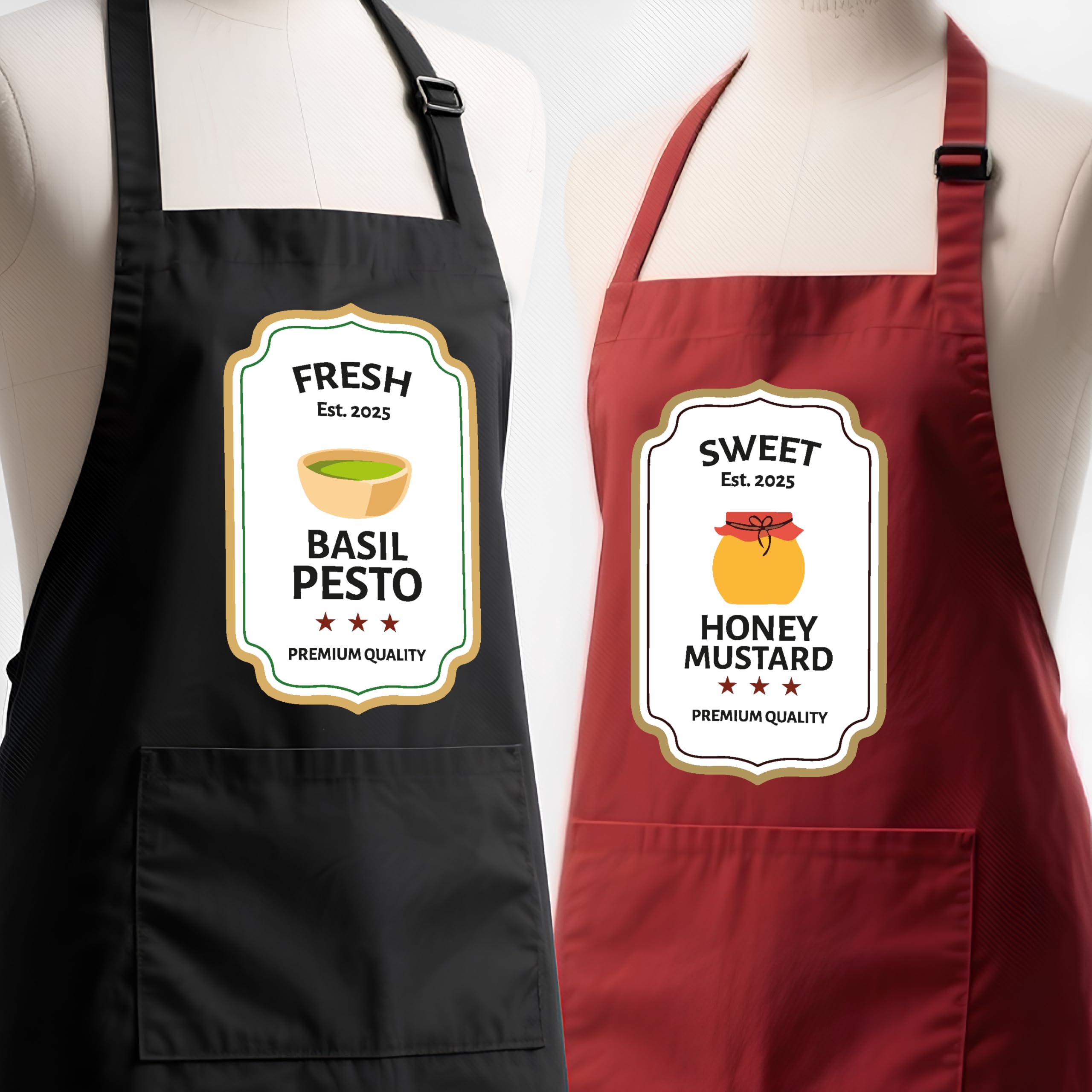 Personalized gift apron for birthdays
