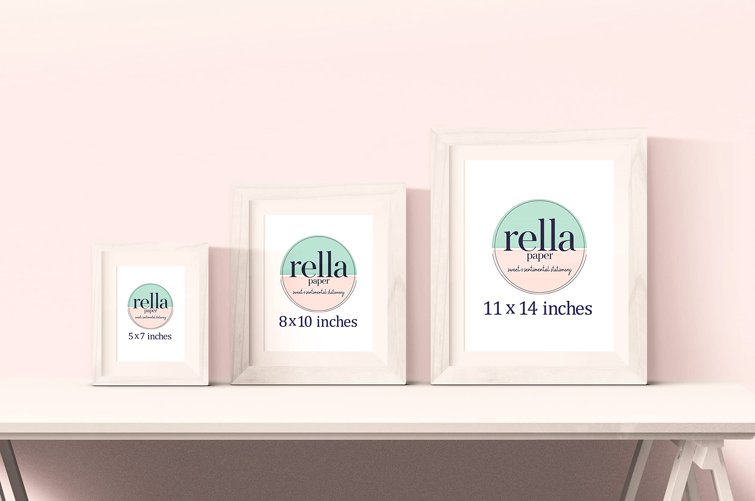 Carefully packaged nursery prints protected from moisture and bending