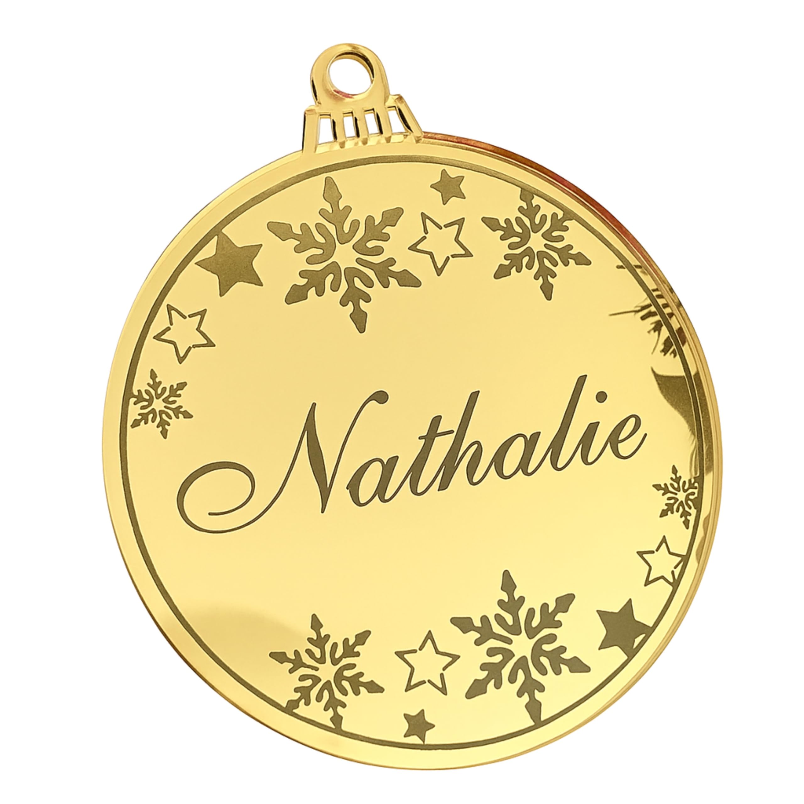 Personalized Christmas Tree Ornament generic image