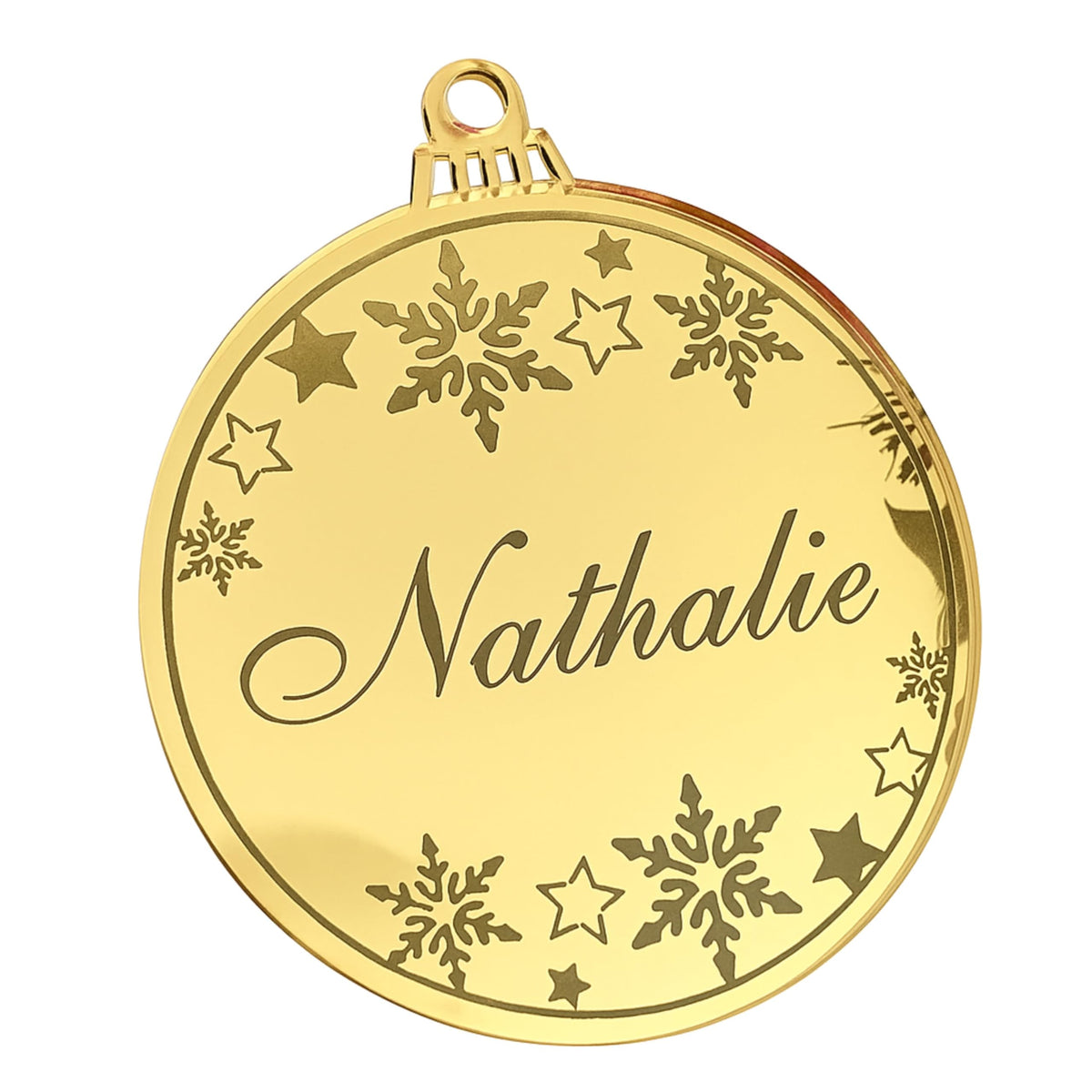 Personalized Christmas Tree Ornament generic image
