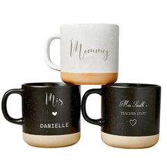 Personalized dad coffee mug with name engraving 12 oz