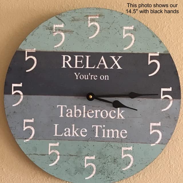 Pendulum option selection for Personalized Five O'Clock Beach Clock