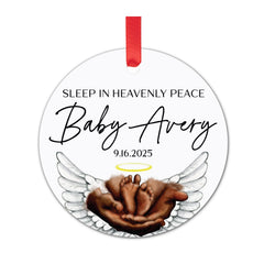 Personalized Miscarriage Memorial ornament product image