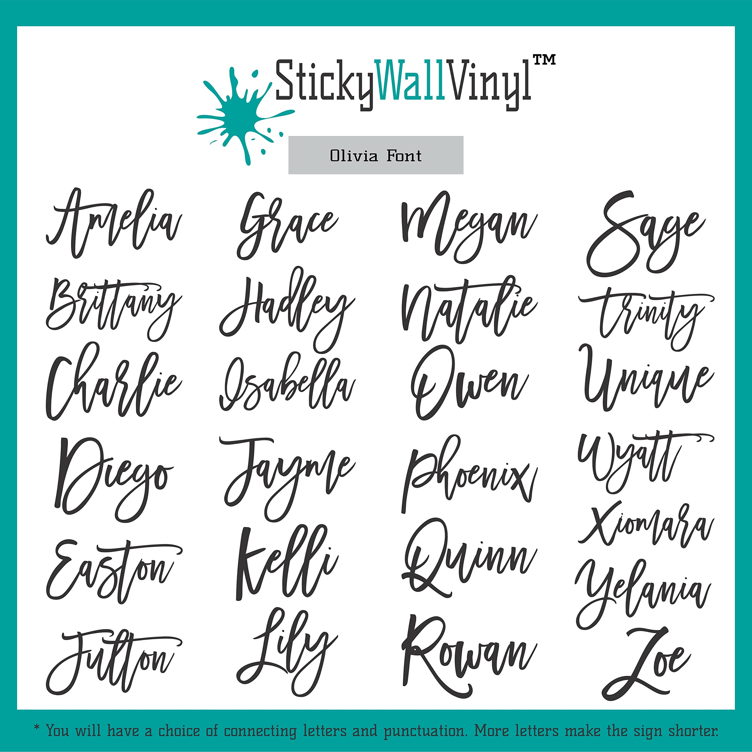 Made in USA handmade family business name sign