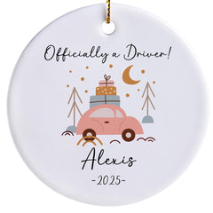 Personalized New Driver Ornament product photo