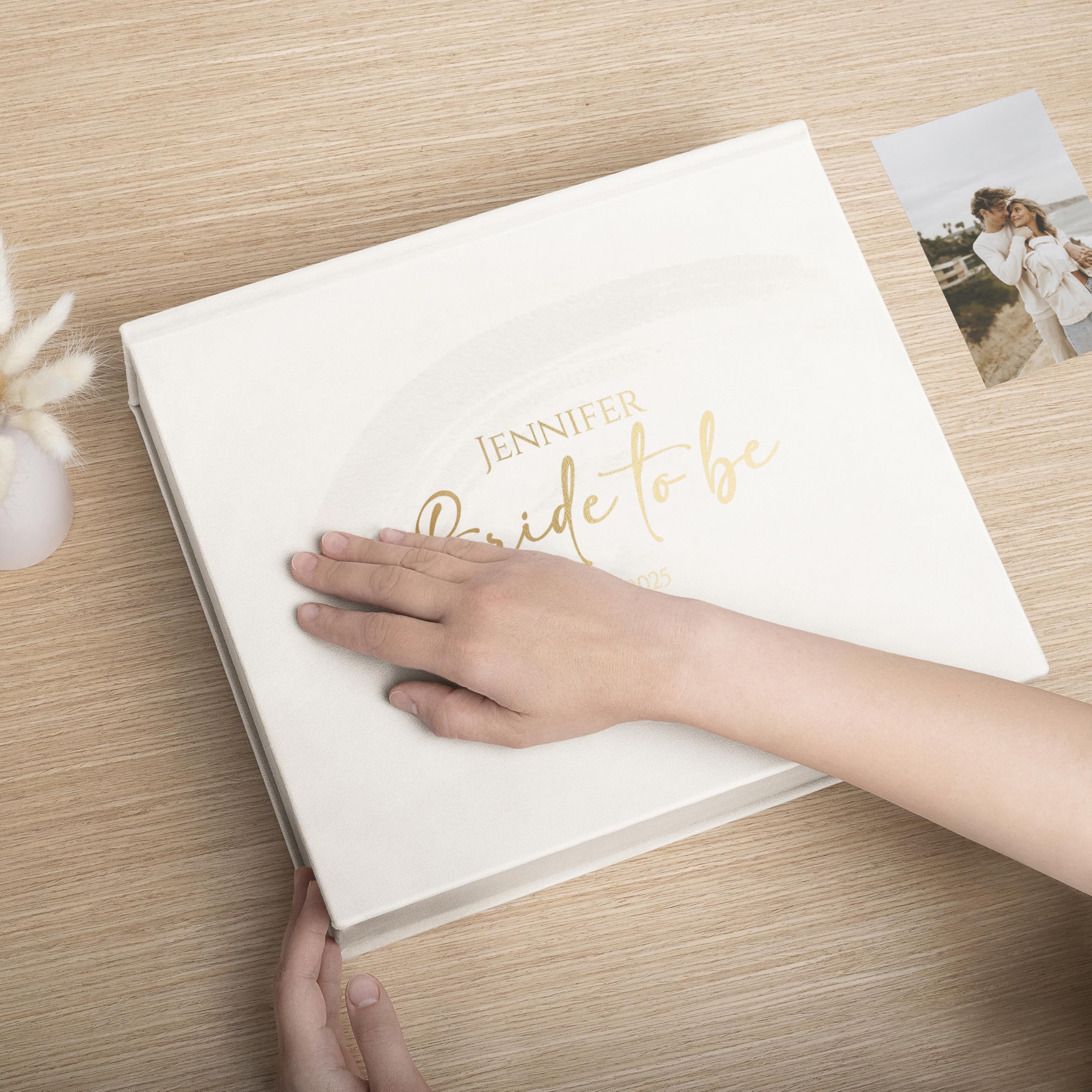 Personalized photos 5x7 storage inside keepsake box