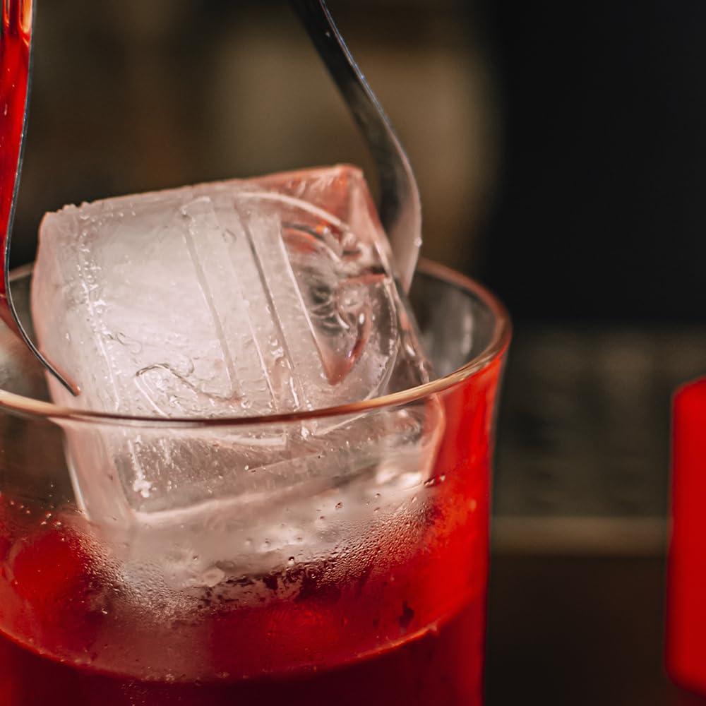 Personalized silicone ice tray for cocktails