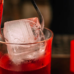 Personalized silicone ice tray for cocktails