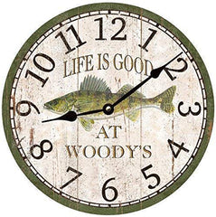 Personalized Walleye Fishing Clock product image 1