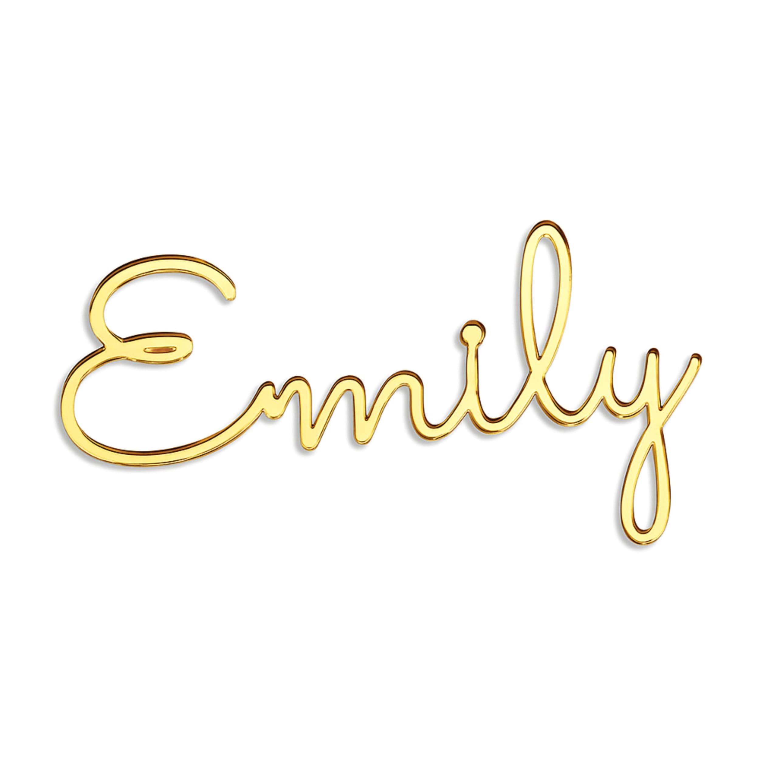 Acrylic Personalized Wedding Place Cards