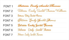 Wooden Personalized Wedding Place Cards