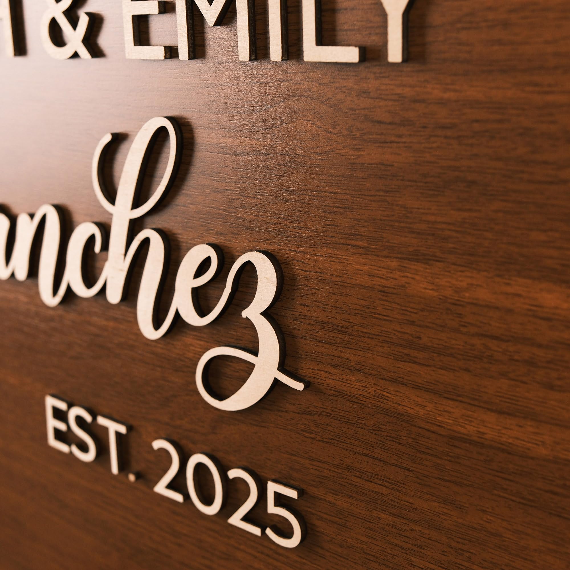 18x12 sign for intimate ceremony venue