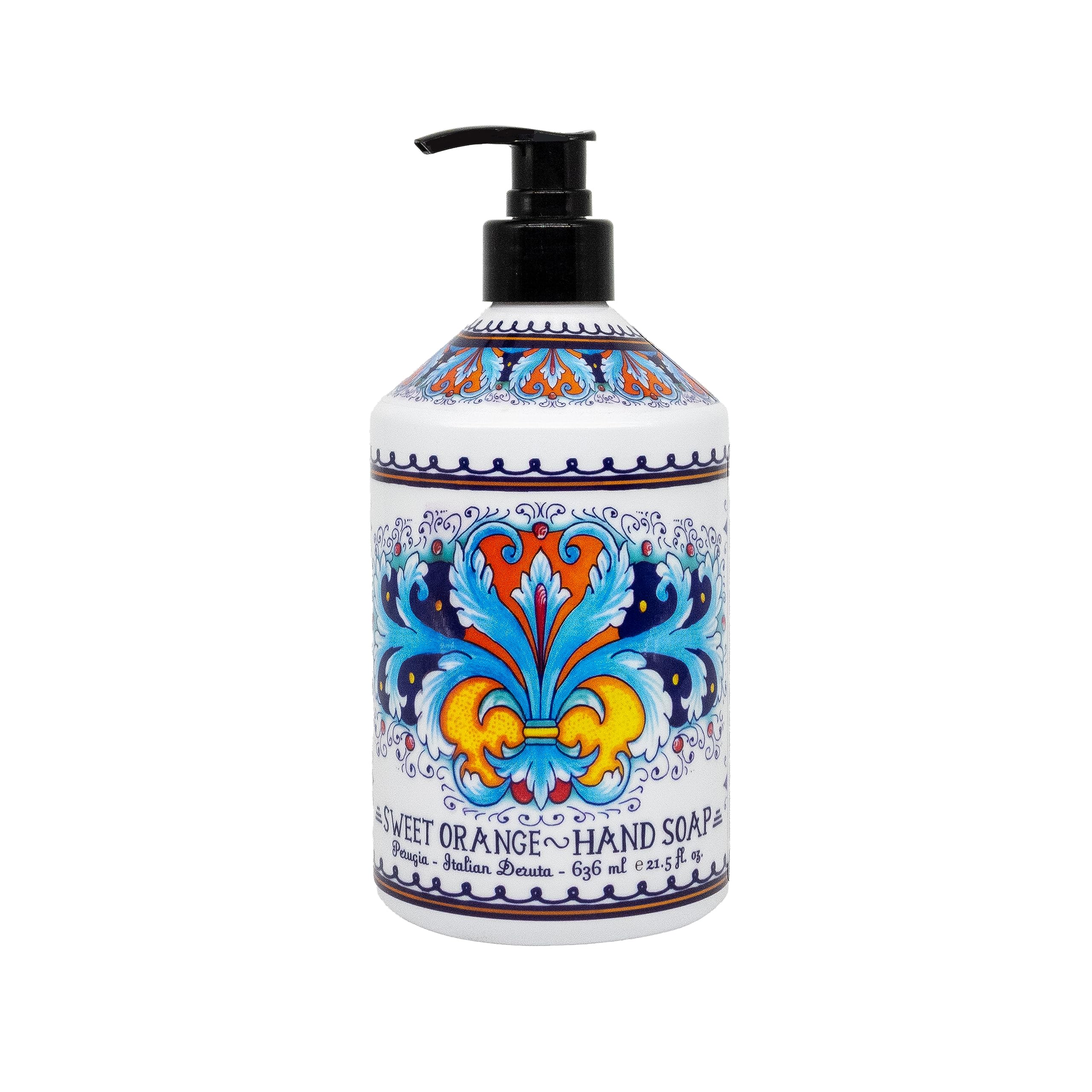 Sweet Orange hand soap aroma from Perugia Deruta