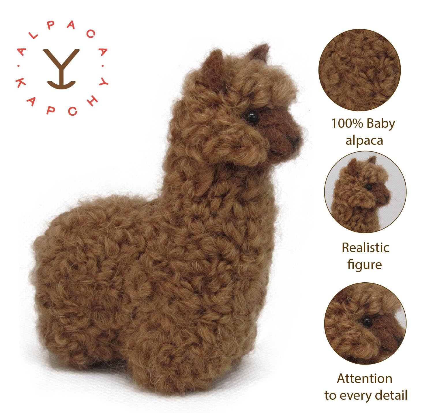 Decorative alpaca ornament for home decor
