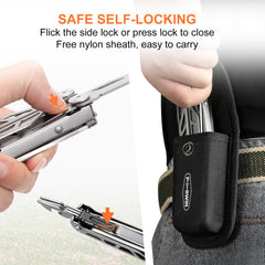 Self-locking mechanism visible on PERWIN Multitool