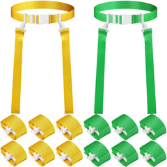 Peryiter 12 set flag football belt package with 24 flags