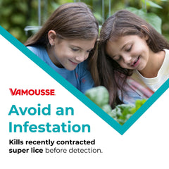 pesticide-free shampoo label for lice prevention