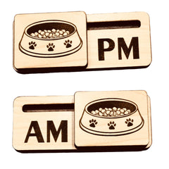 Pet BOWL AM PM EZSlide Tracker product front view