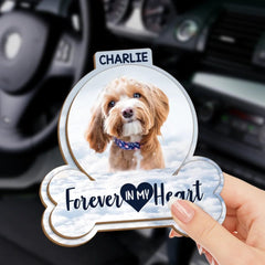 Pet Memorial Car Visor Clip durable clip detail