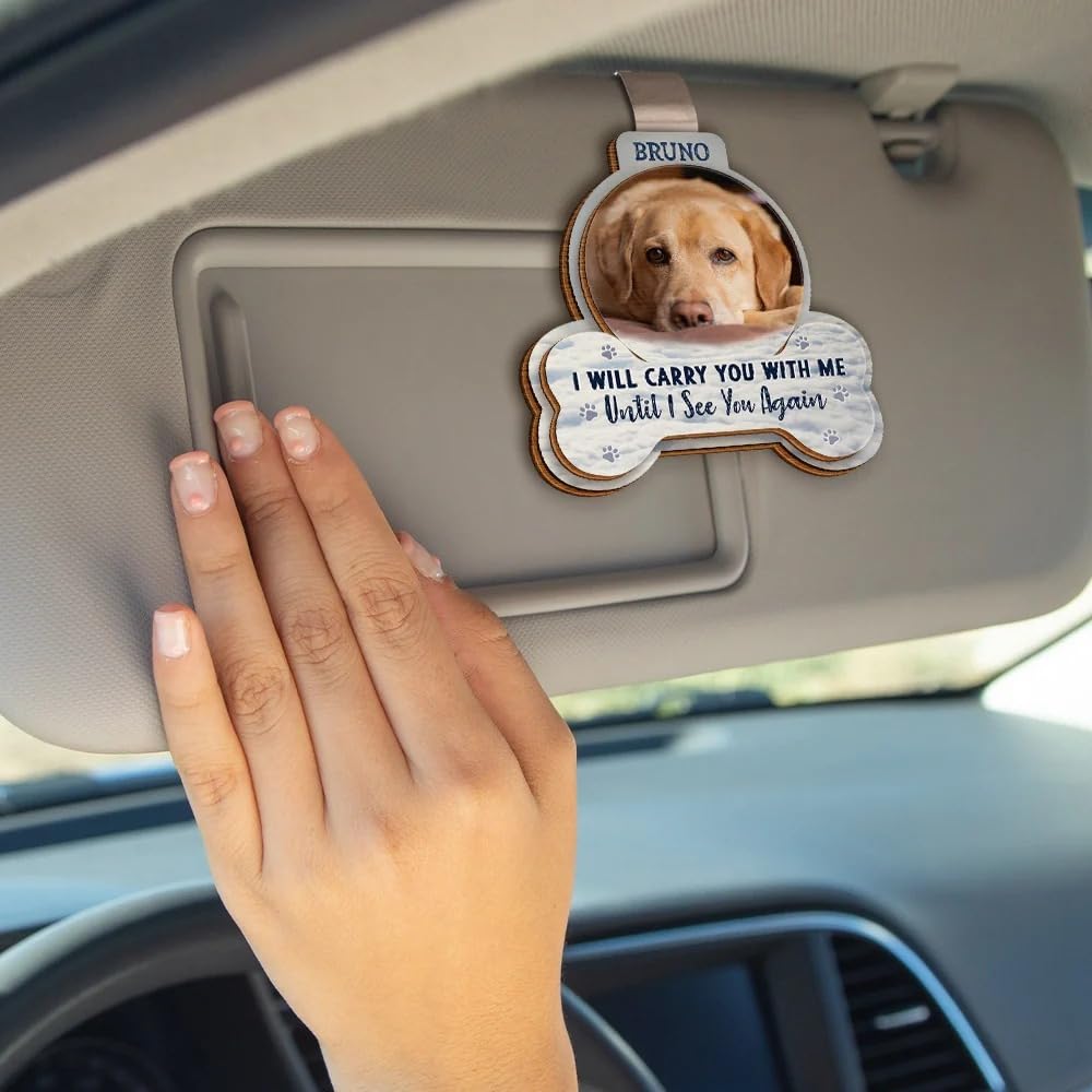 pet remembrance photo clip for loss of pet