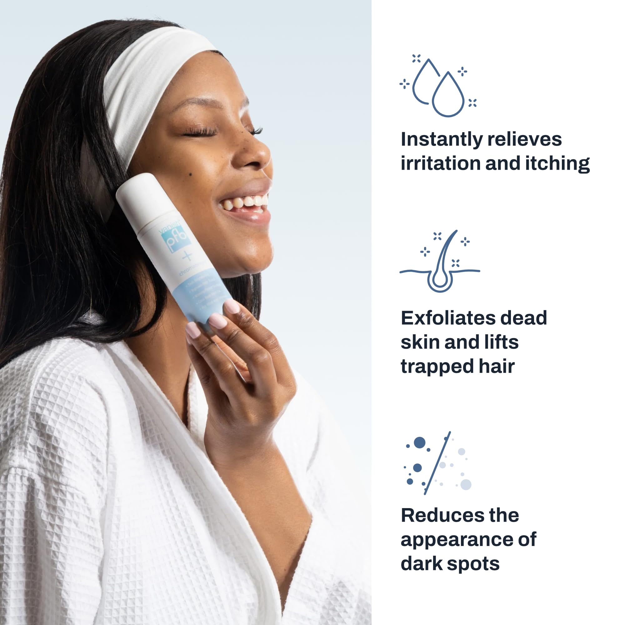 PFB Vanish Chromabright ingrown hair treatment for face body