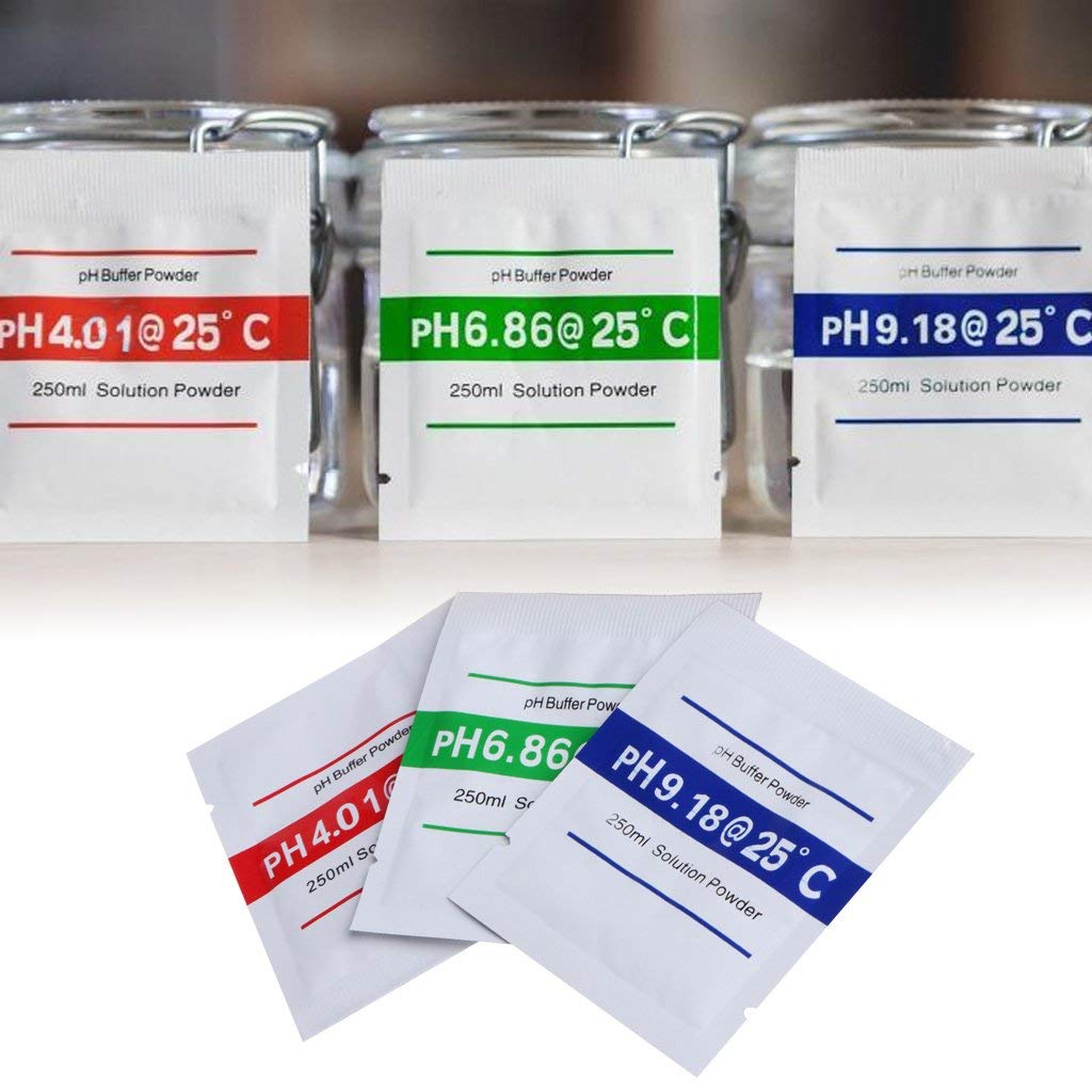 15 Pack pH buffer calibration solution powder set