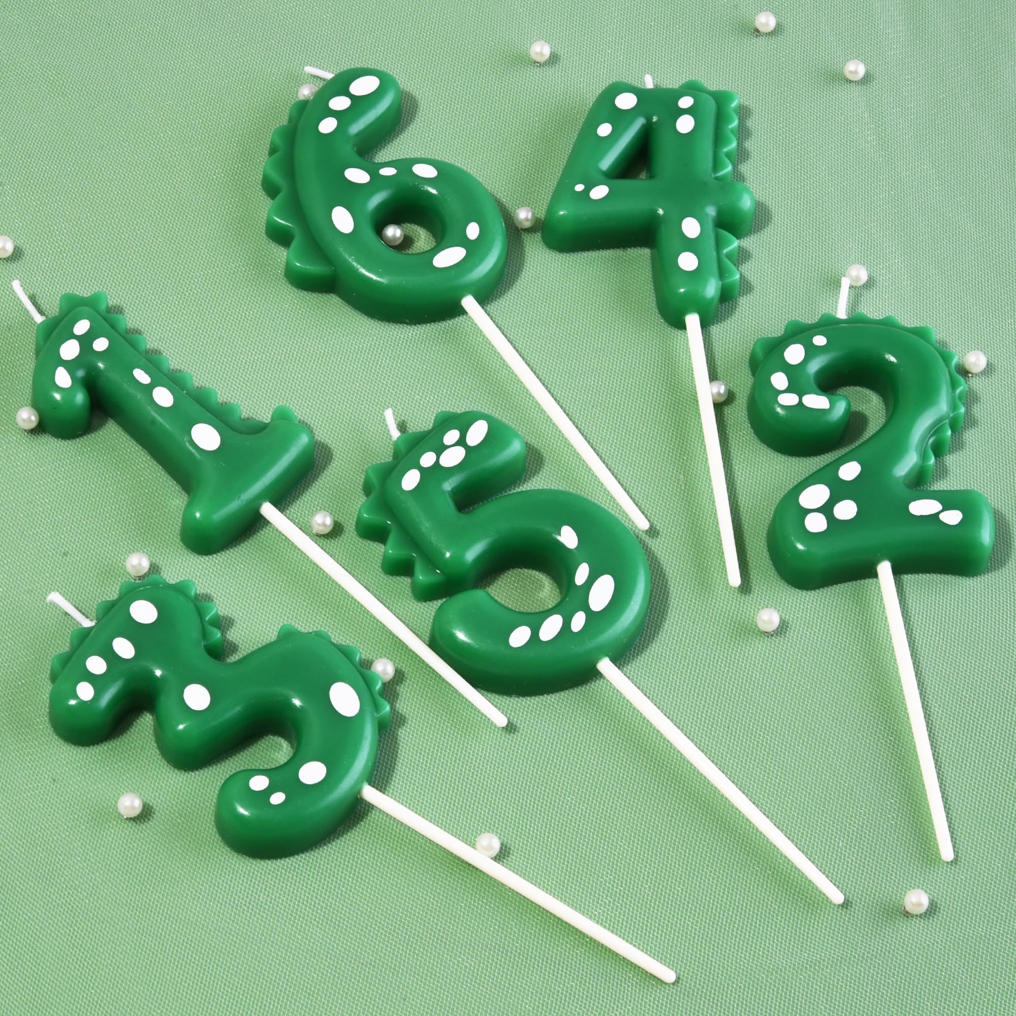Dinosaur birthday candle for birthday party decorations