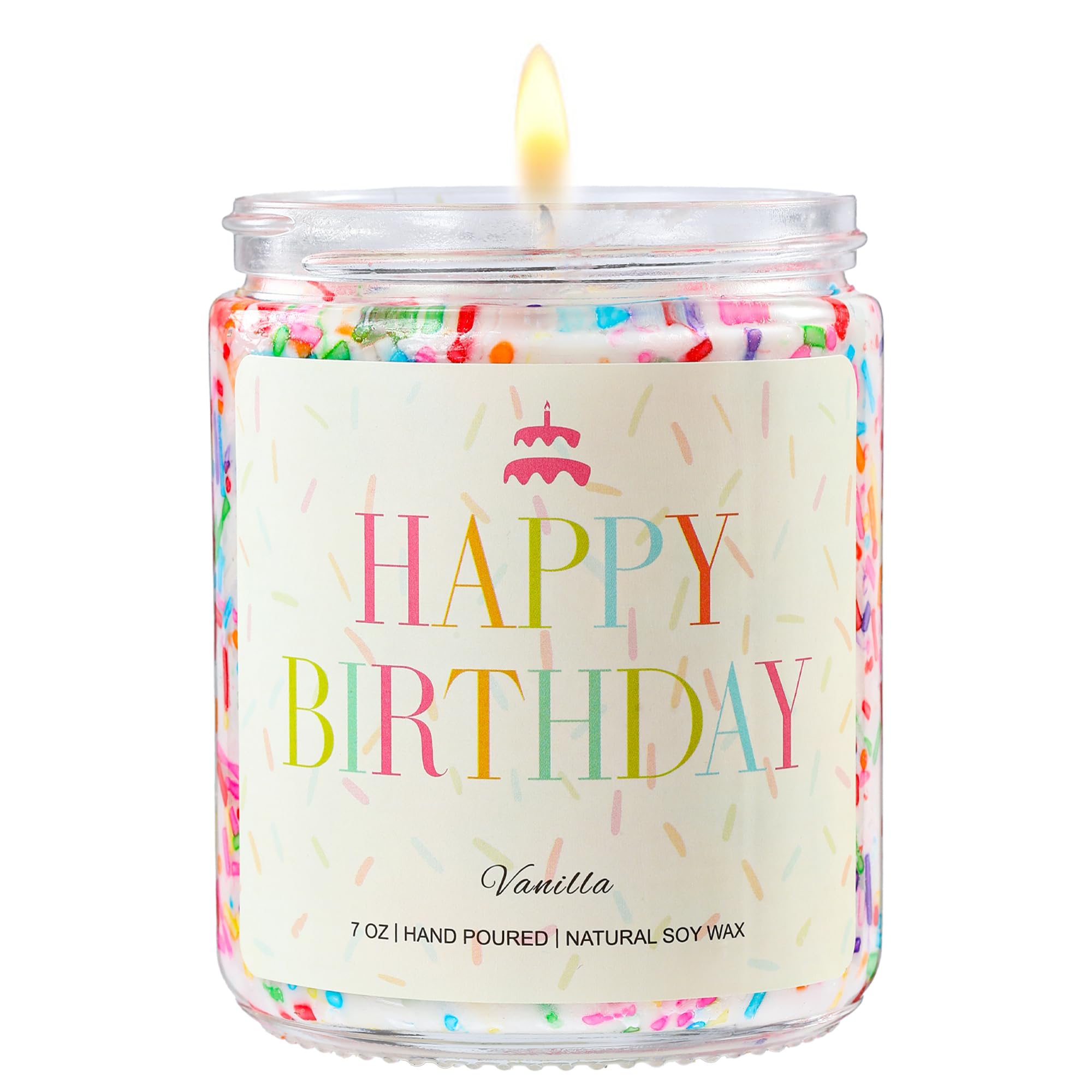PHD CAKE Happy Birthday Candle vanilla scent for birthdays