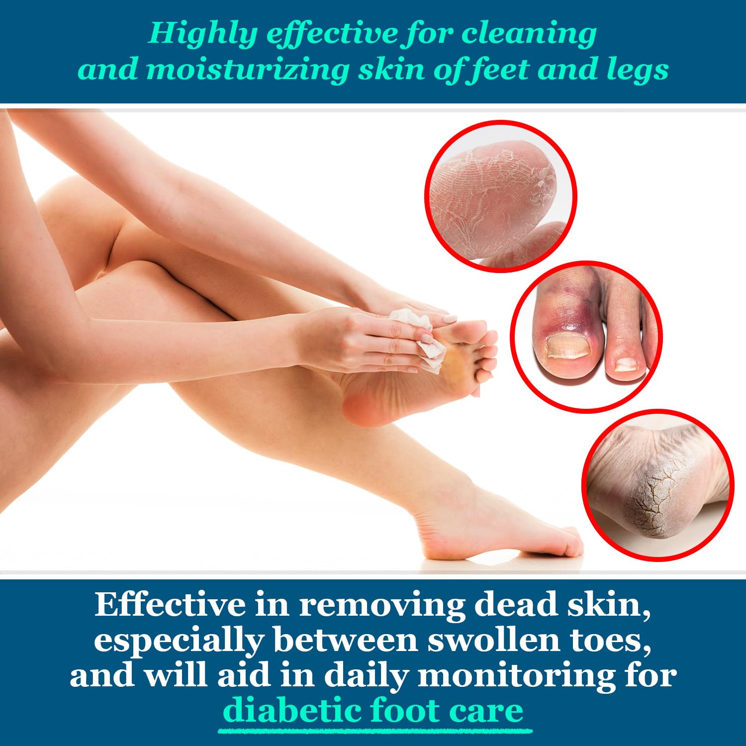 pHeet disposable foot wipes for daily use