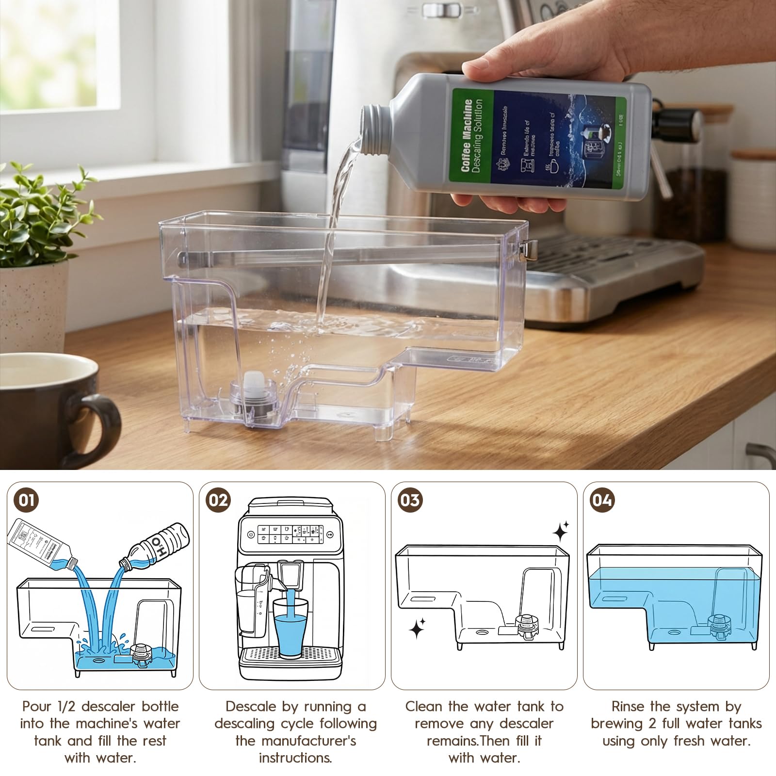 Philips AquaClean compatible filter detail image