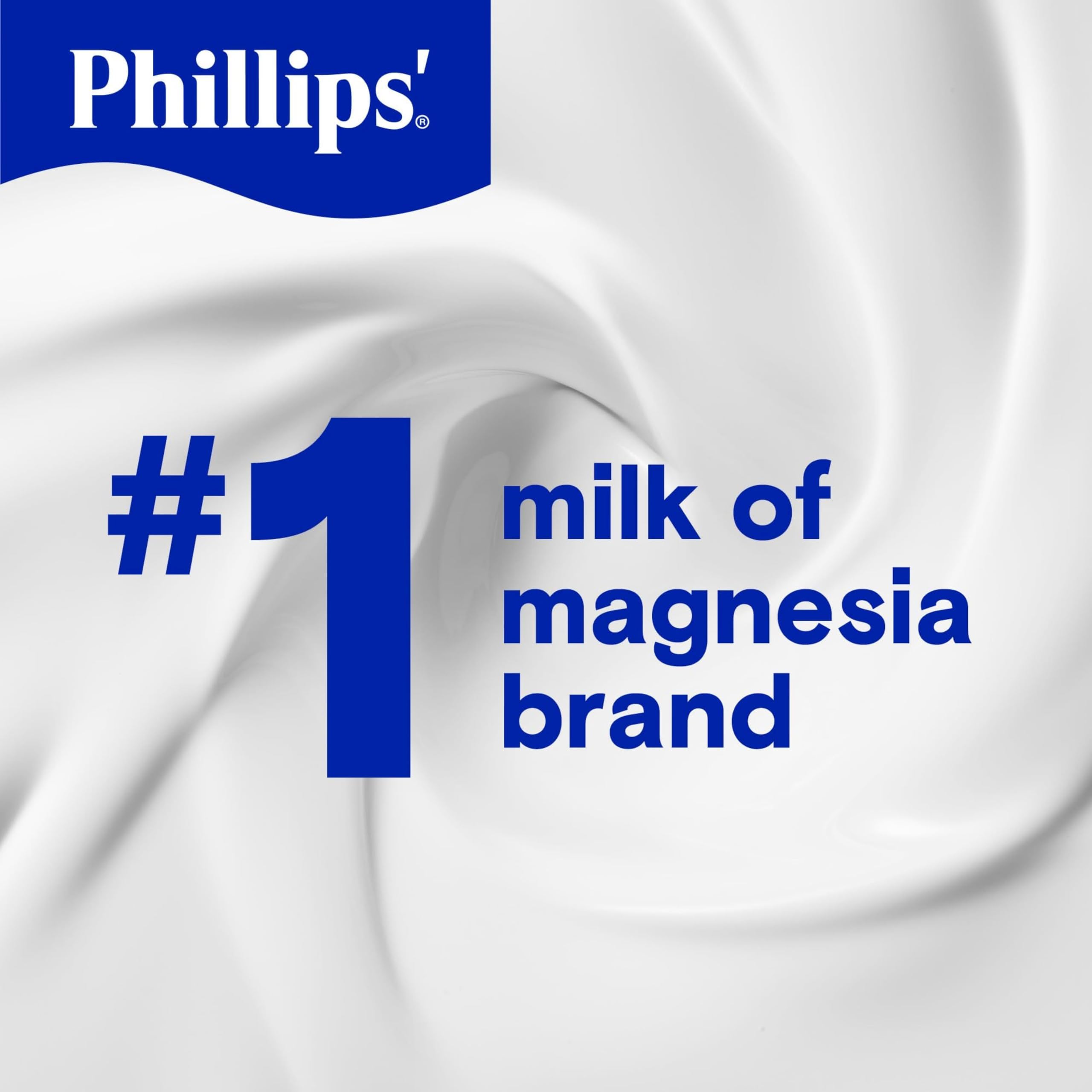 Cramp-free relief Phillips’ Milk of Magnesia nighttime use