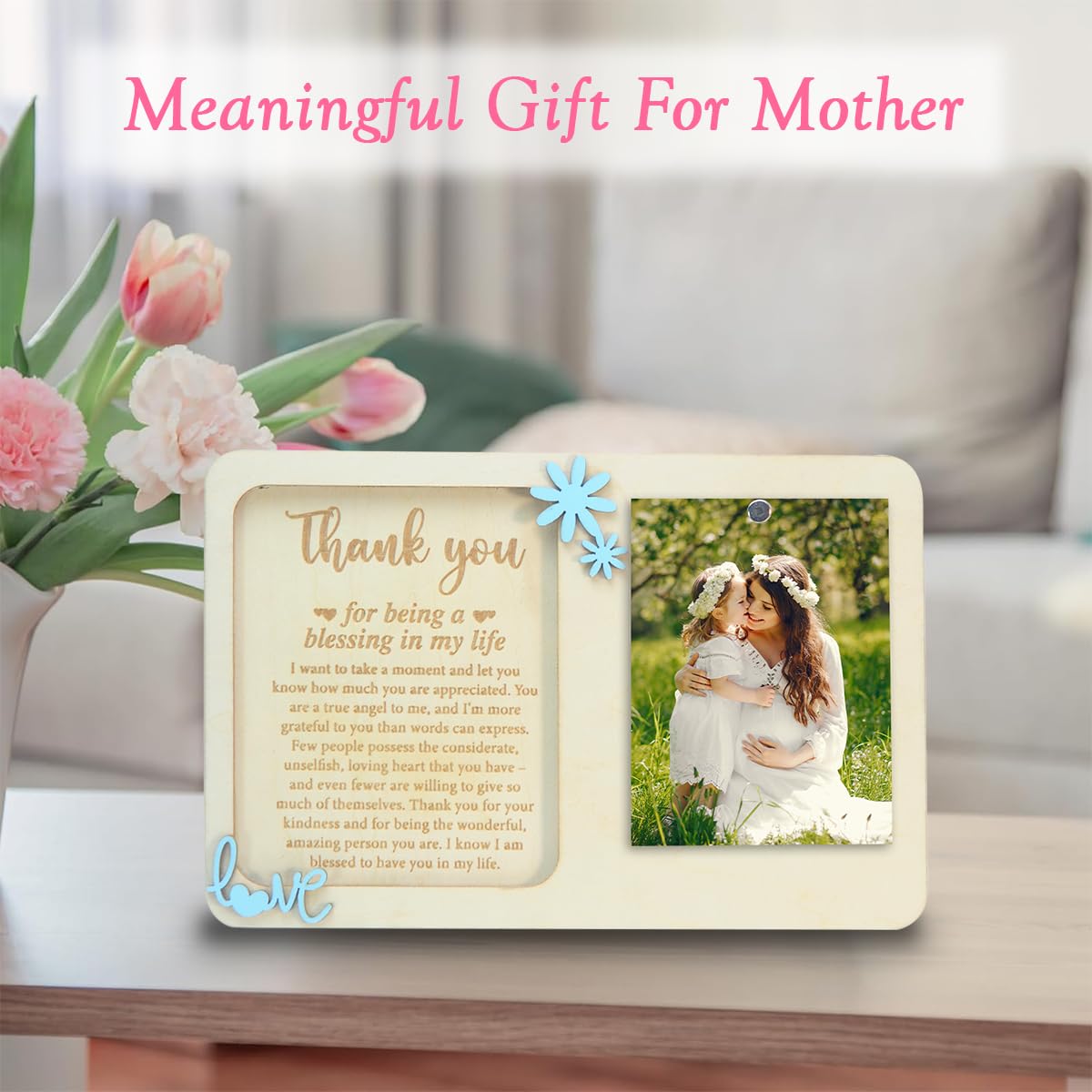 Heartfelt message for Fathers included in frame