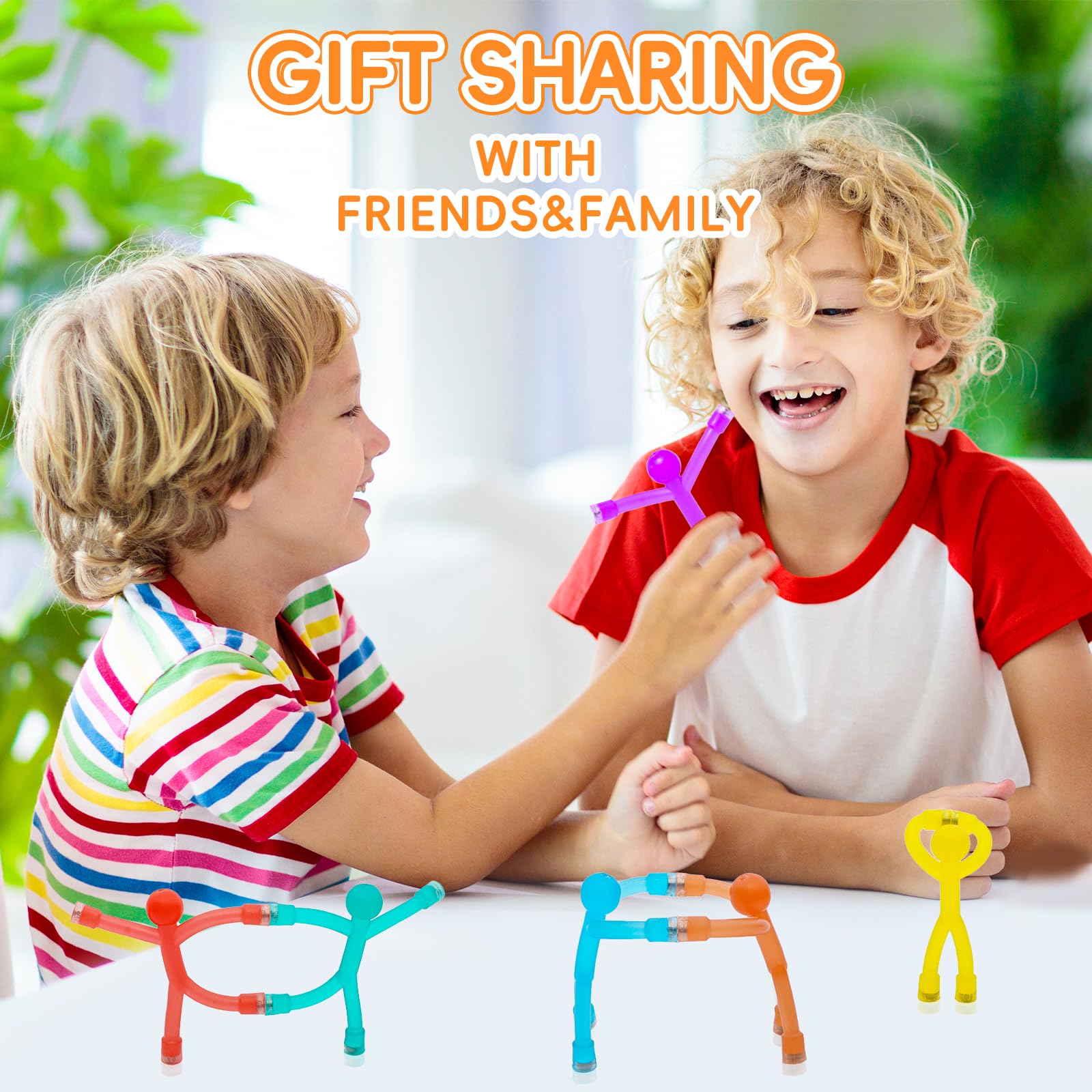Photos and artwork display with refrigerator magnets