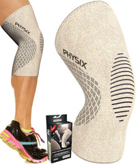 PHYSIX GEAR knee support brace single beige size M